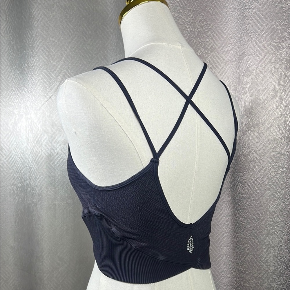 Free People FP MOVEMENT Women's Strappy Black Bralette. sizeM/L.